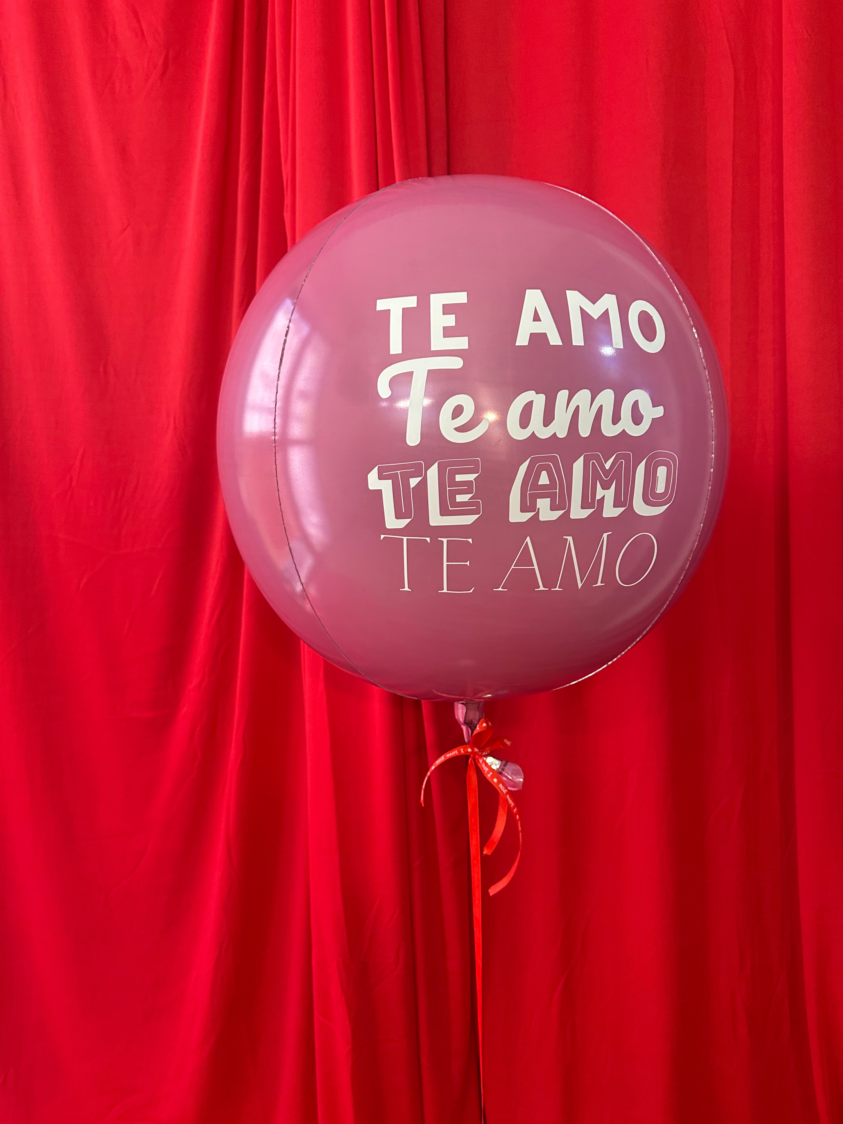 Esferas metálicas Valentines Day