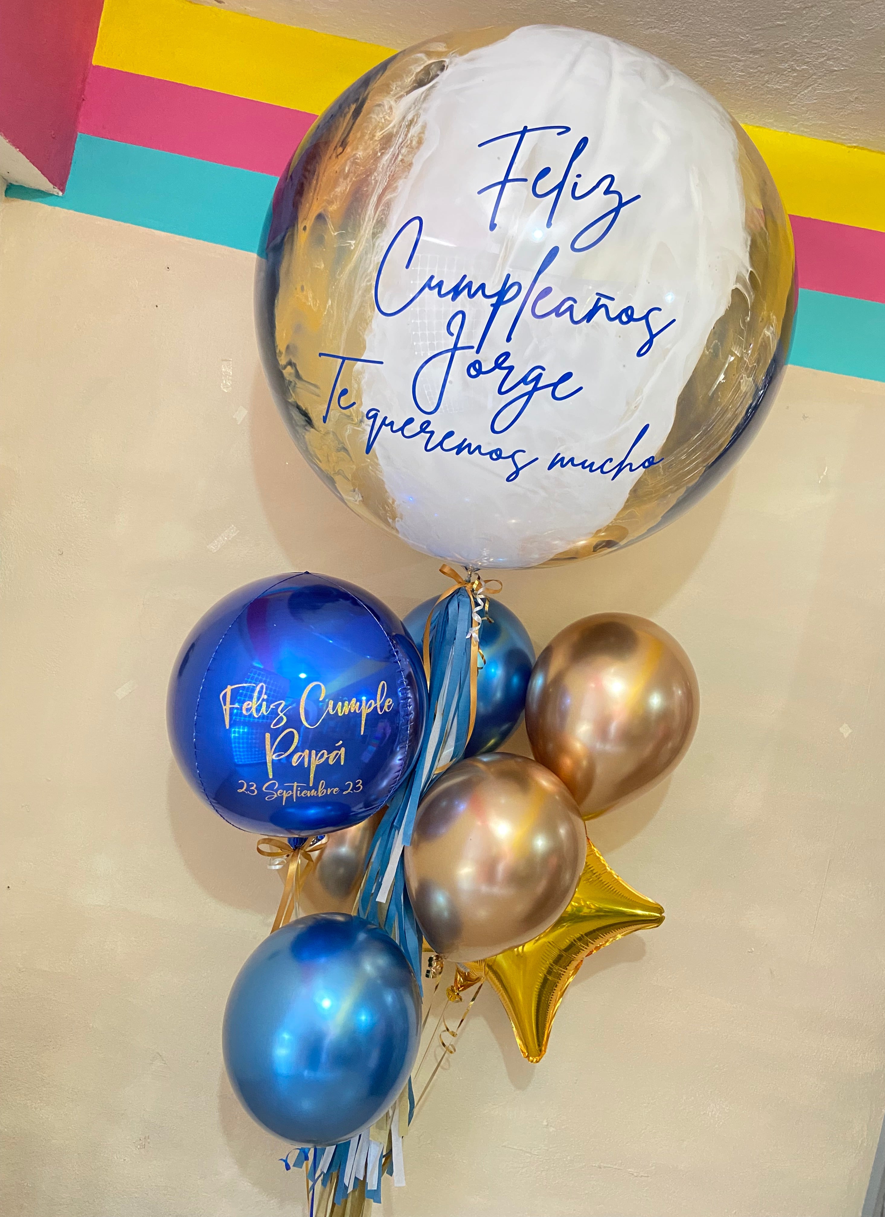 PAQUETE DECORACIÓN CON BURBUJA JUMBO